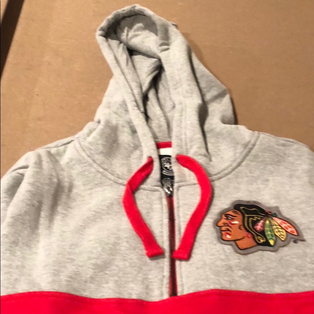 Chicago Blackhawks men’s quarter zip hoodie